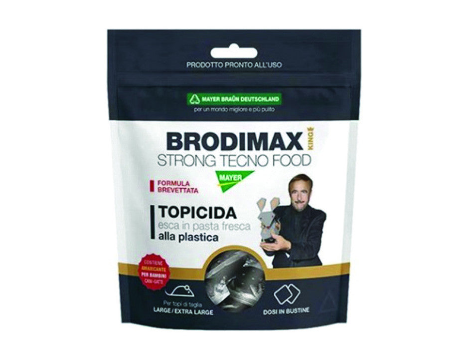 Topicida brodimax strong tecno food king - gr.150 in busta MAYER