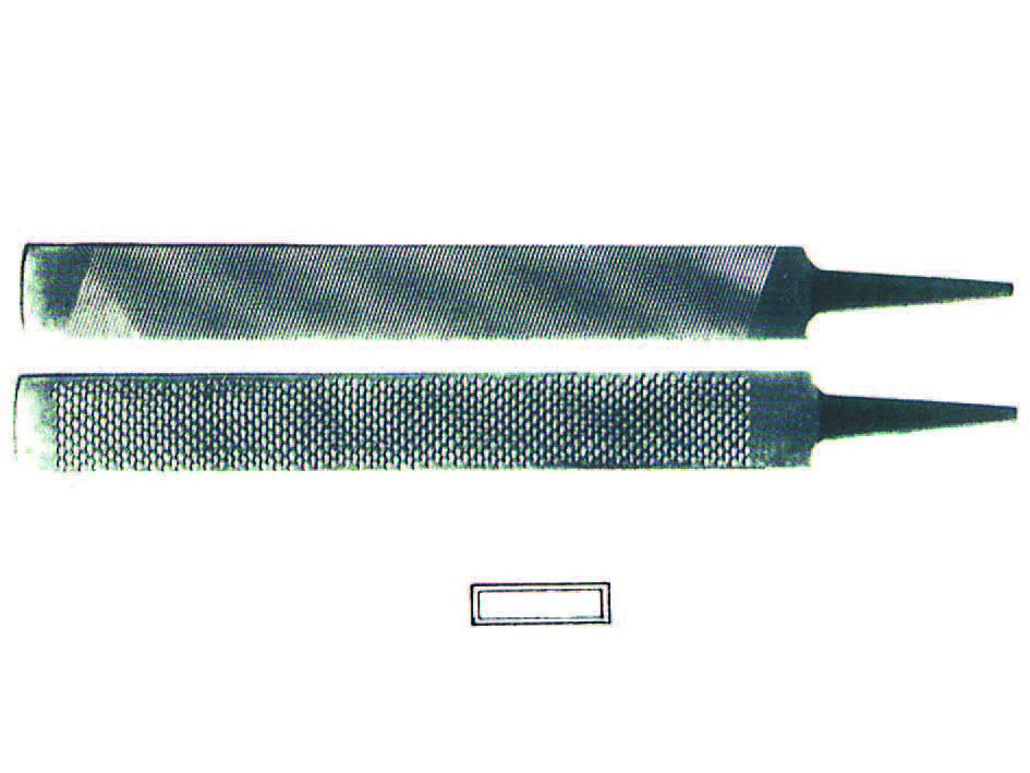 Raspa-lima combinata taglio bastardo - 6 mm.150 taglio bastardo